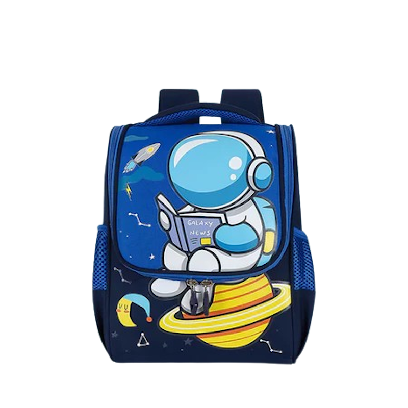 Aimilo Tas Sekolah Anak 3-6 Tahun Astronot Biru 1