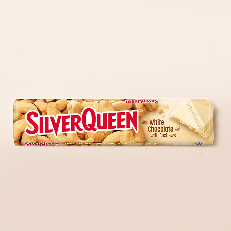 SilverQueen  White Chocolate with Cashews