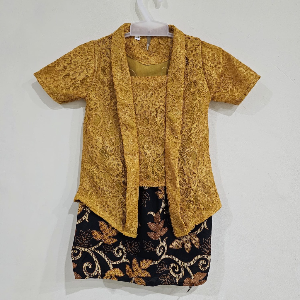 Setelan Kebaya Anak Kutu Baru CICI KID Brukat