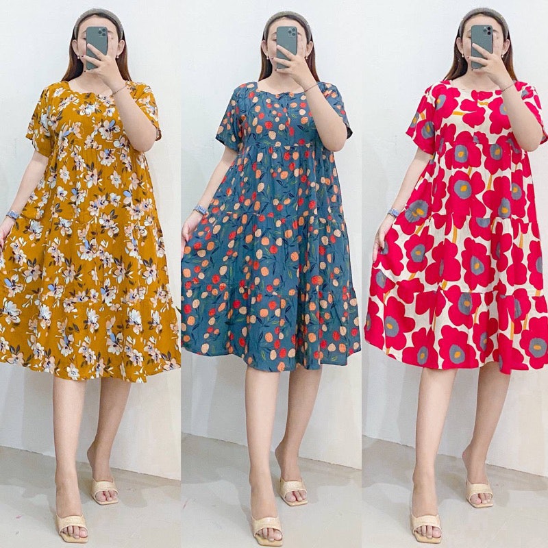 MISSDASTER Yukii Dress Daster Pendek 4