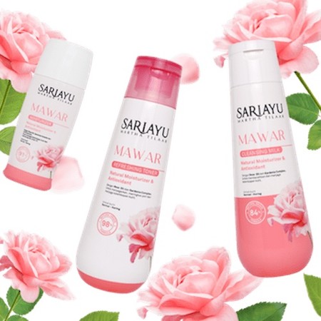 Martina Berto Sariayu Mawar Refreshing Toner