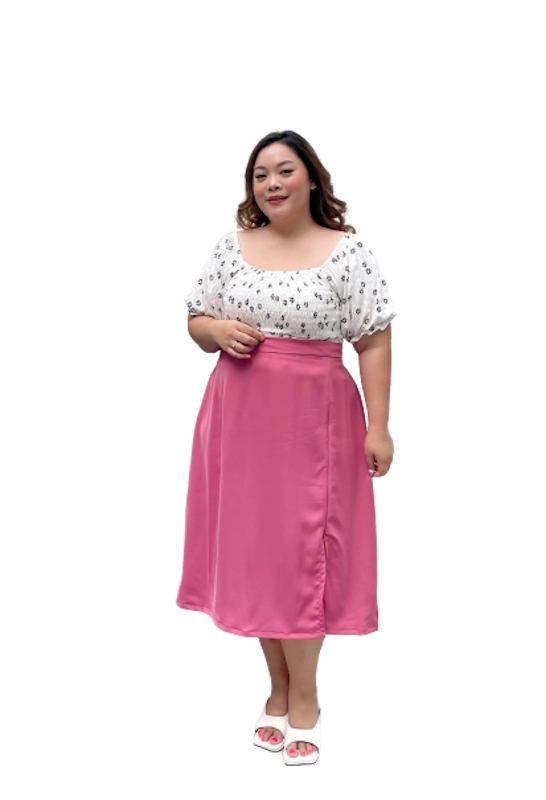 Slit Zip Skirt 1