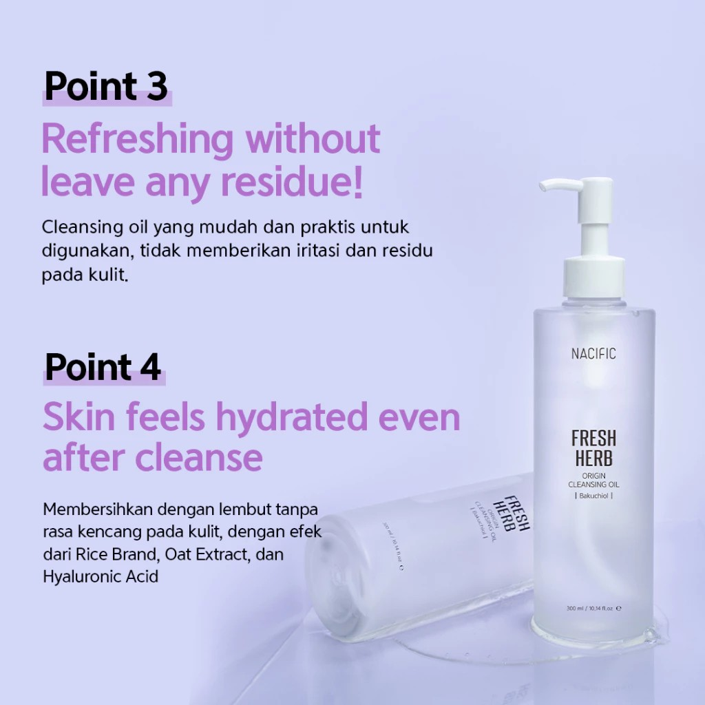 Abill Korea NACIFIC Fresh Herb Origin Cleansing Oil Bakuchiol