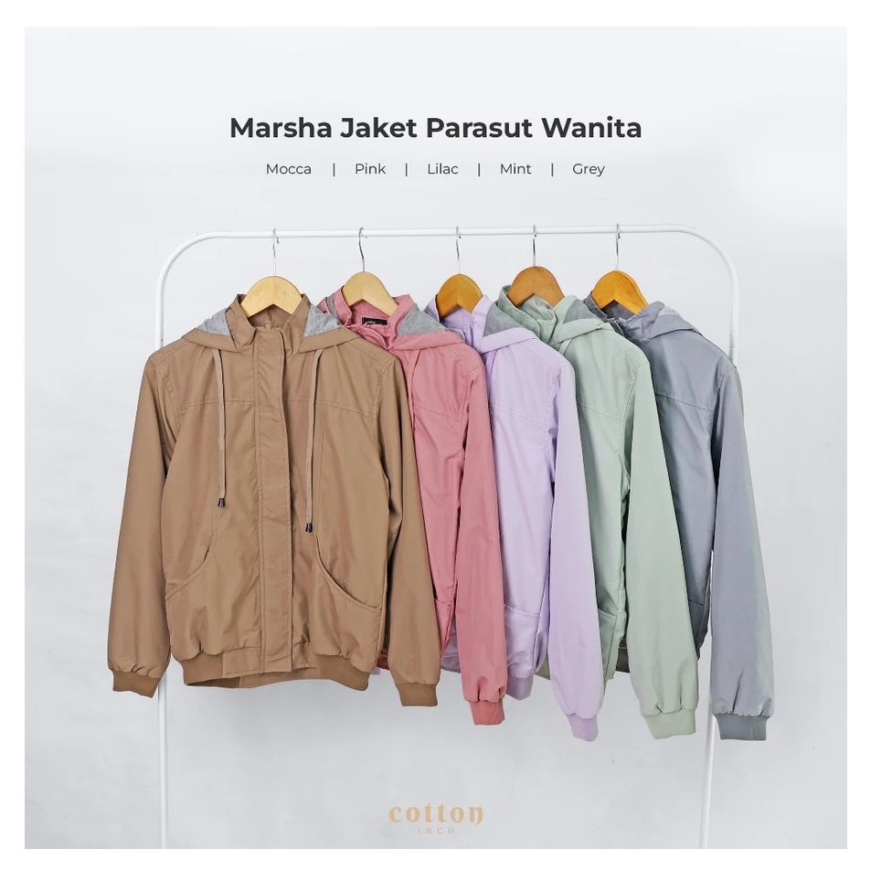 COTTON INSTYLE COTTON INSTYLE Marsha Jaket Parasut Wanita