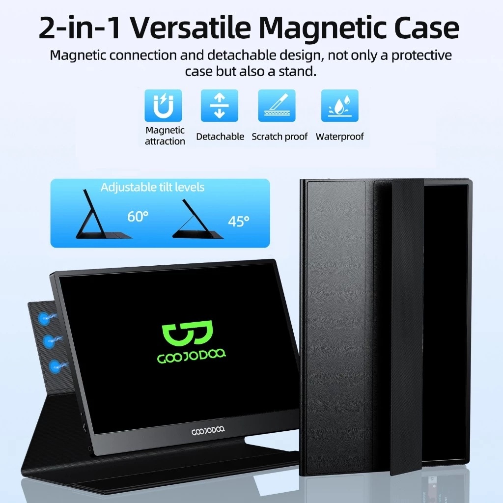 Quality Life Collection Goojodoq Portable Monitor 14 Inch