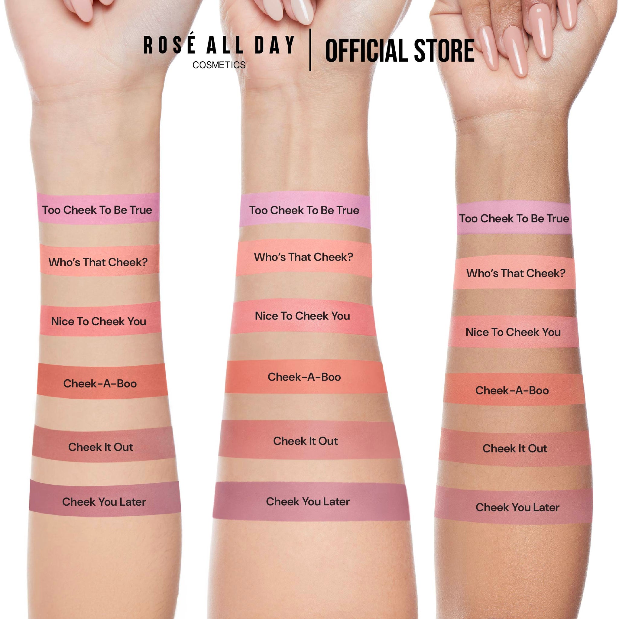 Rosé All Day  Cheeky Veil Powder Blush