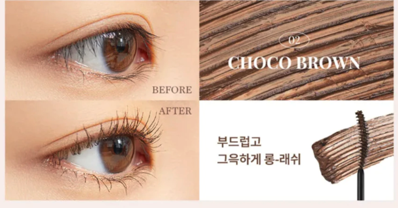DASIQUE Mood Up Mascara Long & Curl 02 Choco Brown 3