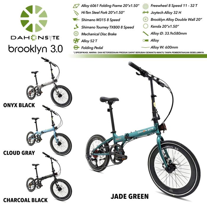Roda Pasifik Mandiri (RPM) Dahon Syte Brooklyn 3.0 20 Inch