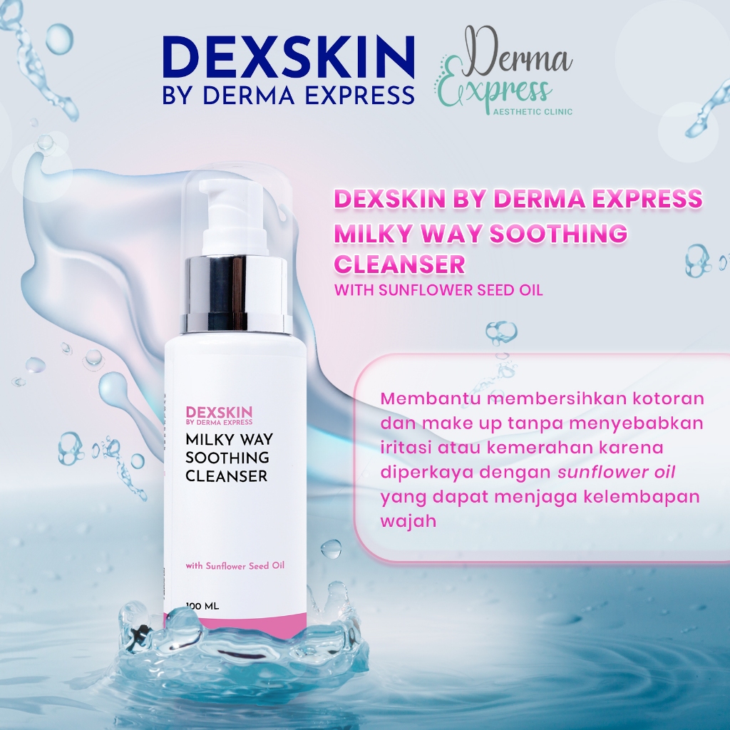 Samudra Estetika Perkasa DEXSKIN by Derma Express Milky Way Soothing Cleanser