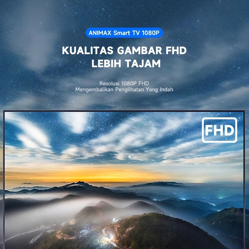 Animax 43" Smart TV 2