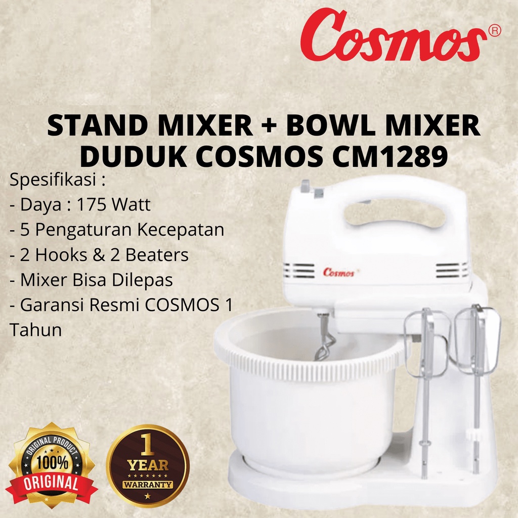 Star Cosmos Cosmos Stand Mixer CM-1289
