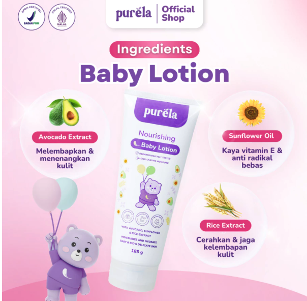 Purela Sinari Abadi Purela Nourishing Baby Lotion
