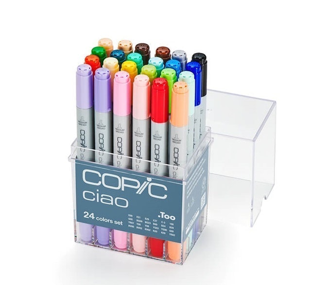 COPIC Ciao 24 Colors Set 