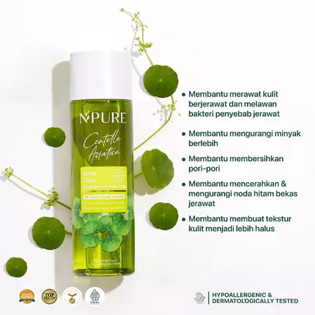 Penta Natural Kosmetindo N'PURE Acne Clear Hydrating & Calming Toner