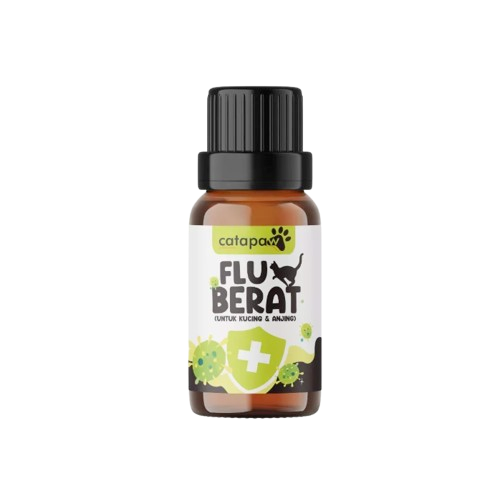 Catapaw Flu Berat untuk Kucing & Anjing