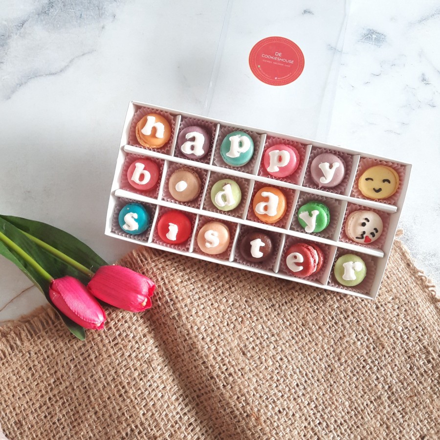 De Cookieshouse Baby Macaron Gift Box