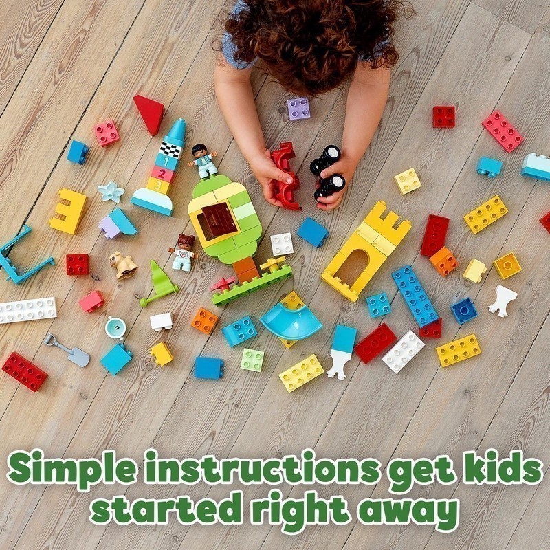 LEGO Group LEGO DUPLO Classic Deluxe Brick Box (85 Pieces) 10914