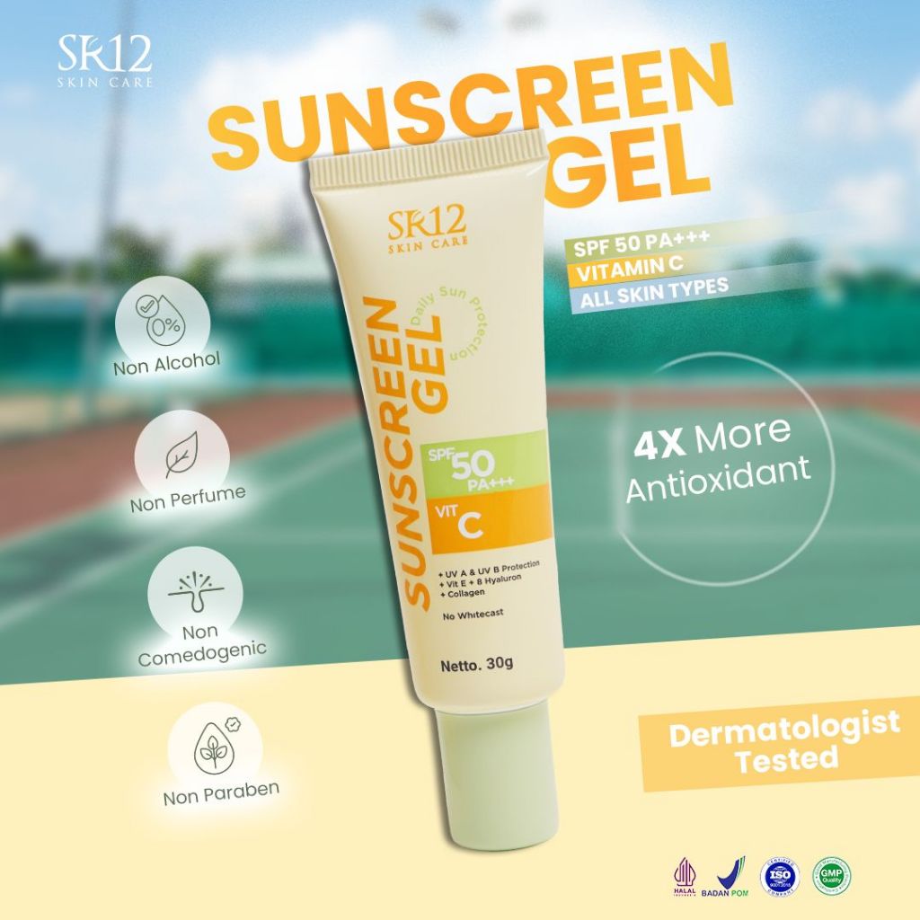 SR12 Skincare Sunscreen Gel