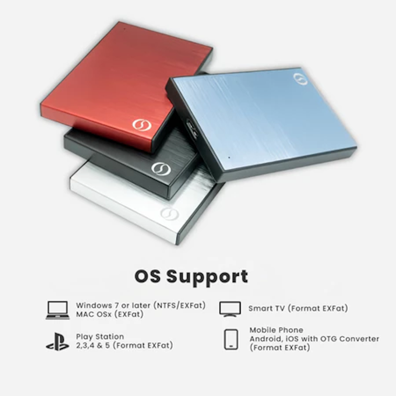 Osmous Hardisk Eksternal Slim Plus 500 GB 3