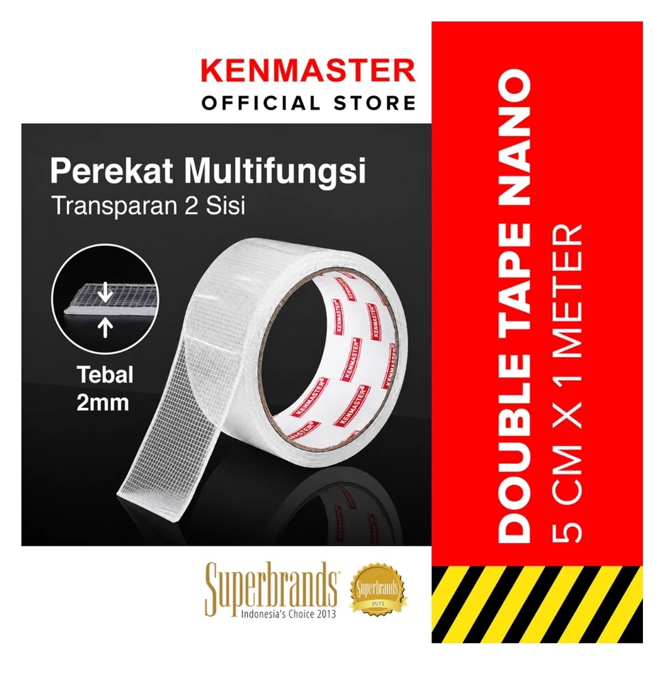 Kenmaster Double Tape 5 CM Nano SY-W5 2
