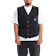 Superego Vest Denim Pria Snow Black 1