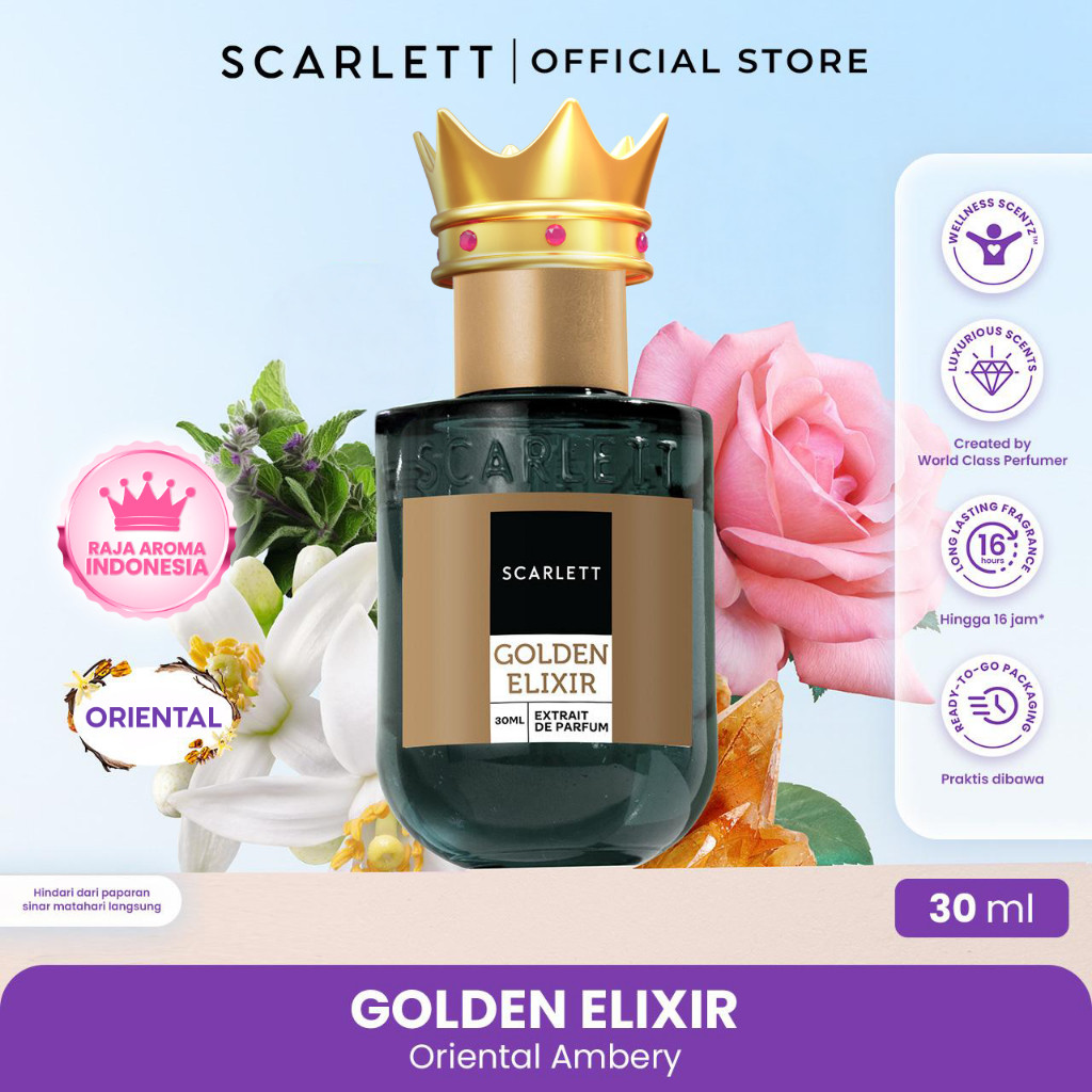 Scarlett Whitening Extrait De Parfum Golden Elixir 