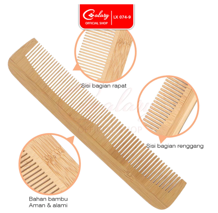  Calary Sisir Bambu  074-9