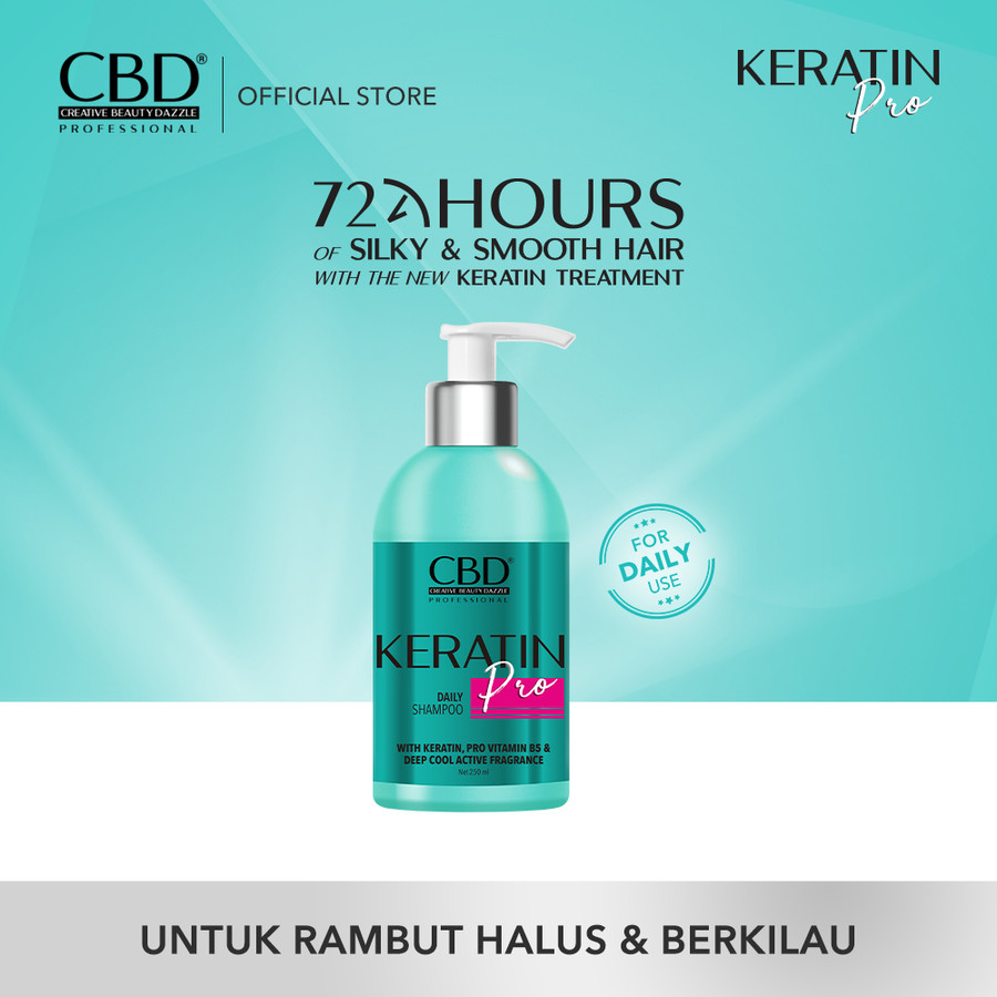 Victoria Care Indonesia CBD Professional  Keratin Pro Daily Shampoo