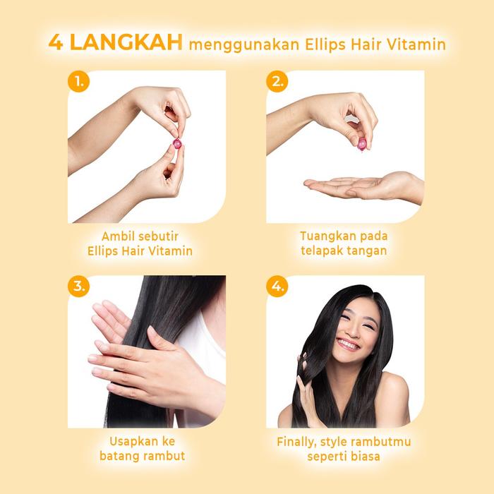 Kino Indonesia Ellips Hair Vitamin Pro Keratin Smooth & Silky Jar