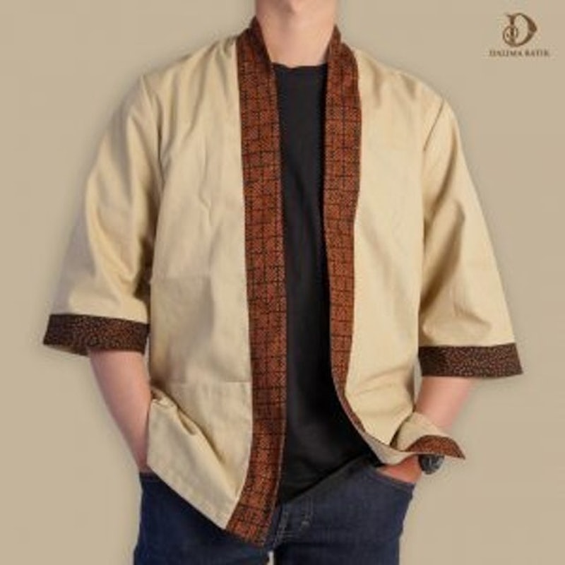 Outer Batik Pria Modern 2
