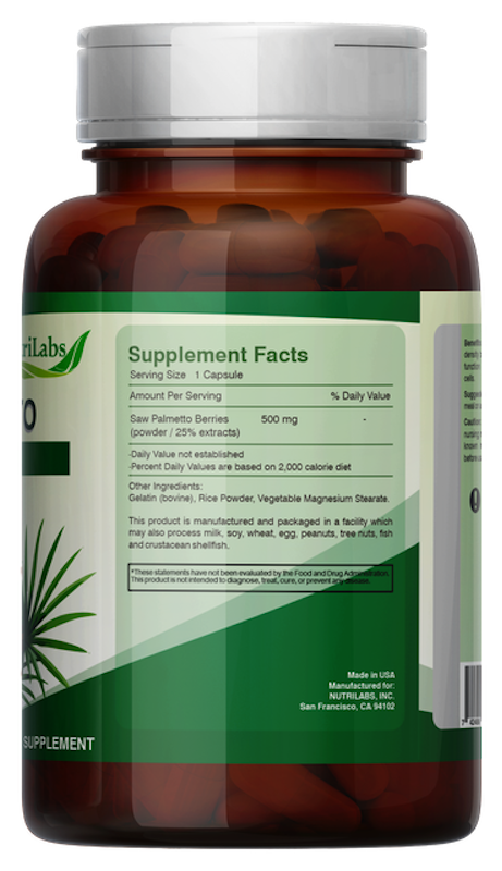 Saw Palmetto 500 mg 2
