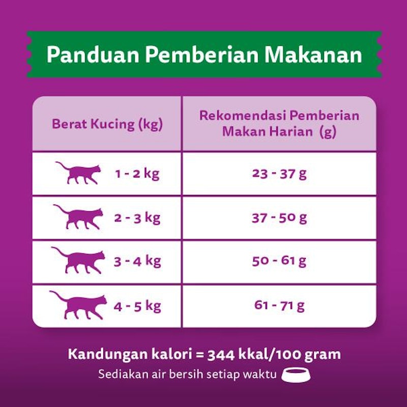 Whiskas Makanan Kering untuk Kucing Dewasa 480gr 4