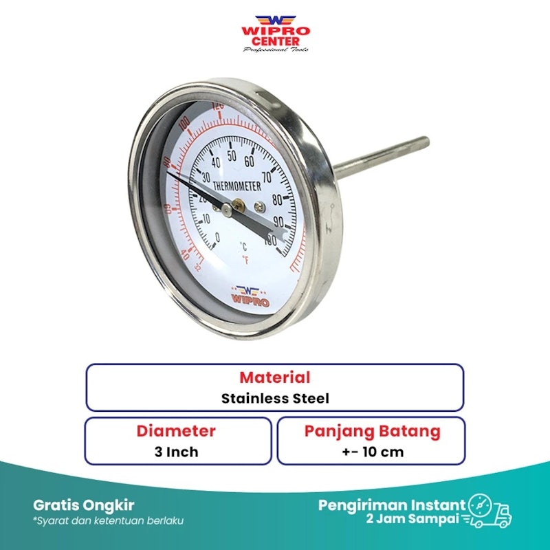 Wipro Thermometer Payung 3" 5