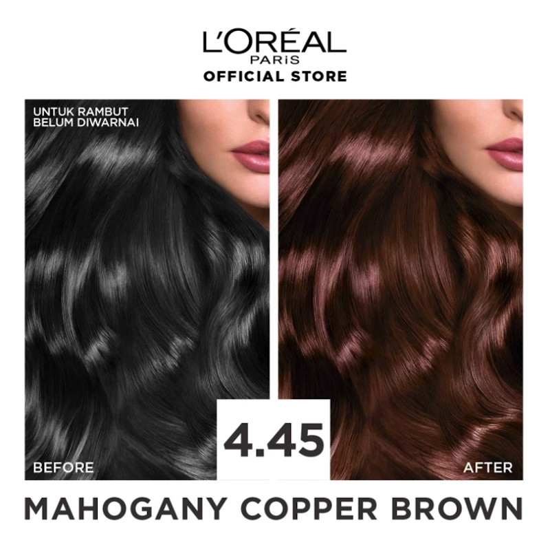 Excellence Créme 4.45 Mahogany Copper Brown 2