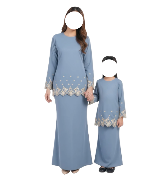 Dkhayru Jenna Stelan Rok Couple Ibu dan Anak