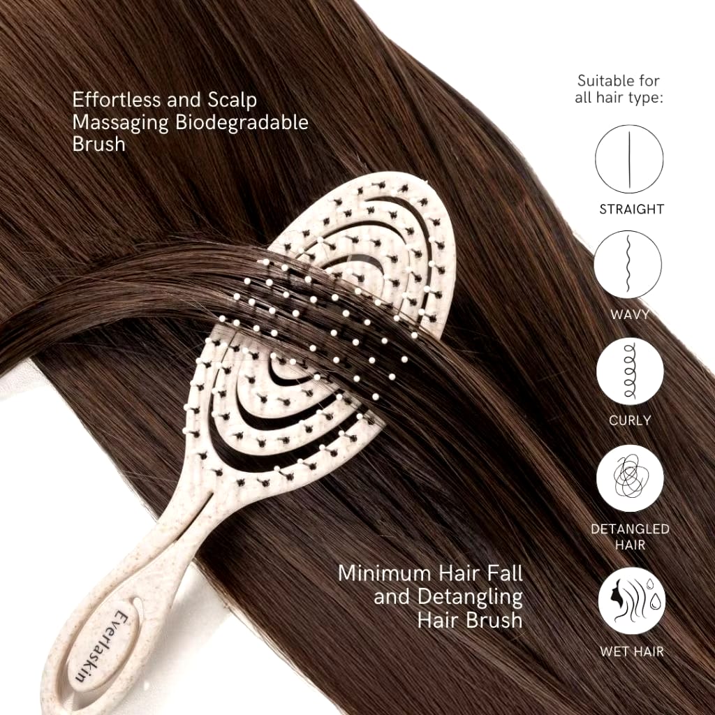  Everlaskin Gentle Detangling Brush Regular