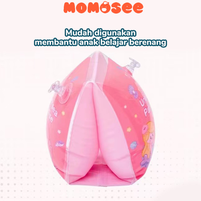 Momosee Momosee Pelampung Renang Anak Paus  WJ21
