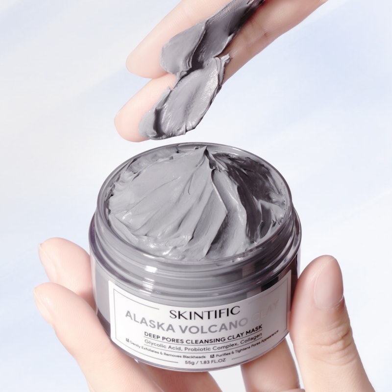 Alaska Volcano Clay Mask 3