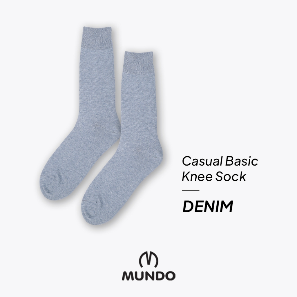 Multi Megah Mandiri Mundo Men Sock Casual Basic Knee 