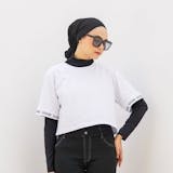 10 Rekomendasi Kaos Polos Putih untuk Wanita Terbaik 5