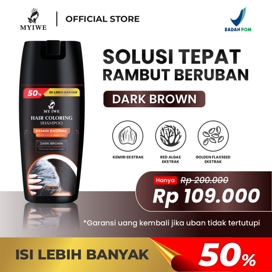 Aestika Marwa Indonesia Myiwe Hair Coloring Shampoo