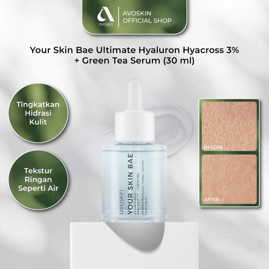 AVO Innovation Technology Avoskin Your Skin Bae Ultimate Hyaluron HYACROSS 3% + Green Tea