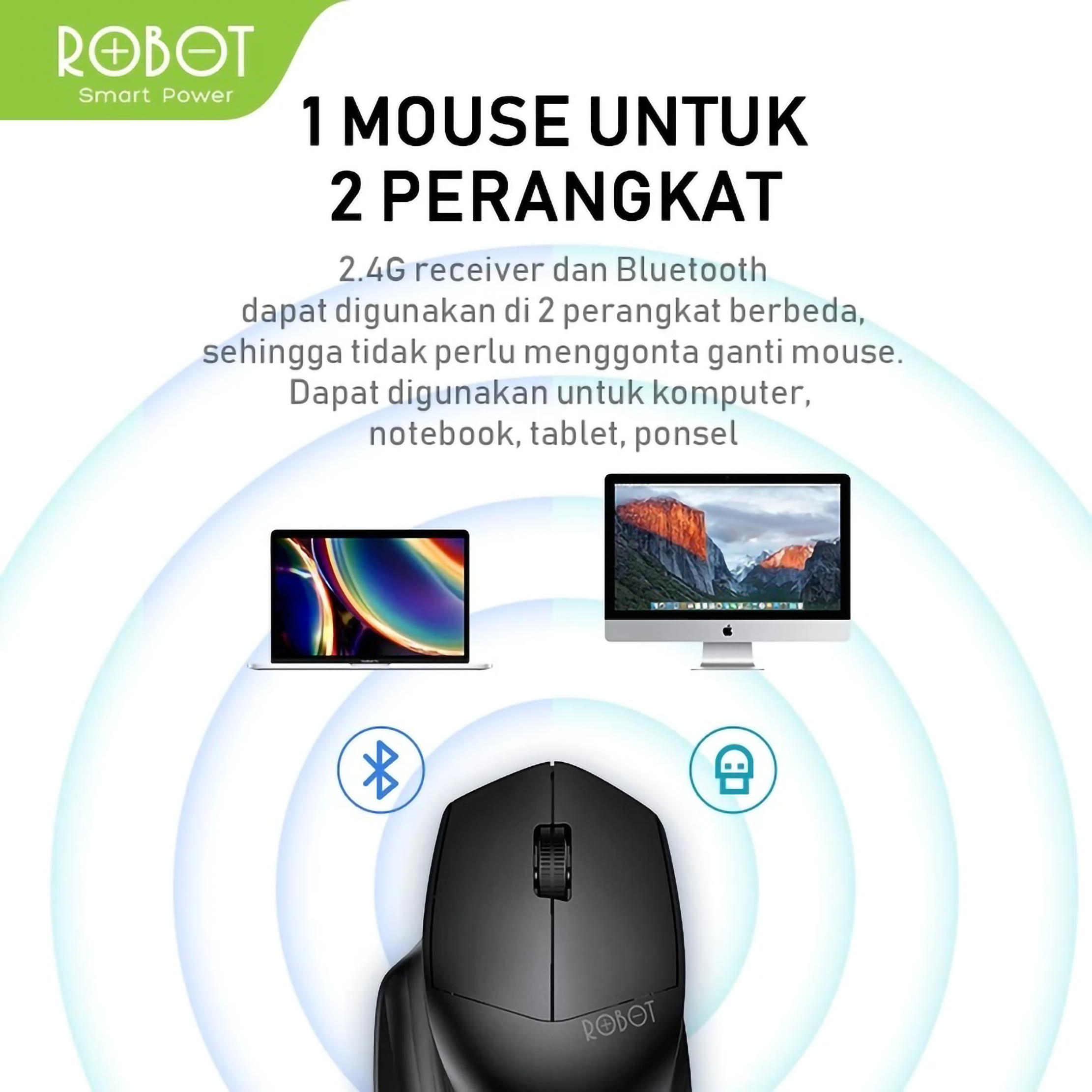 Wook Global Technology ROBOT Mouse Wireless M350
