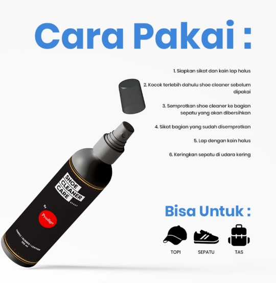 Prodigo Prodigo Shoe Cleaner Care Spray