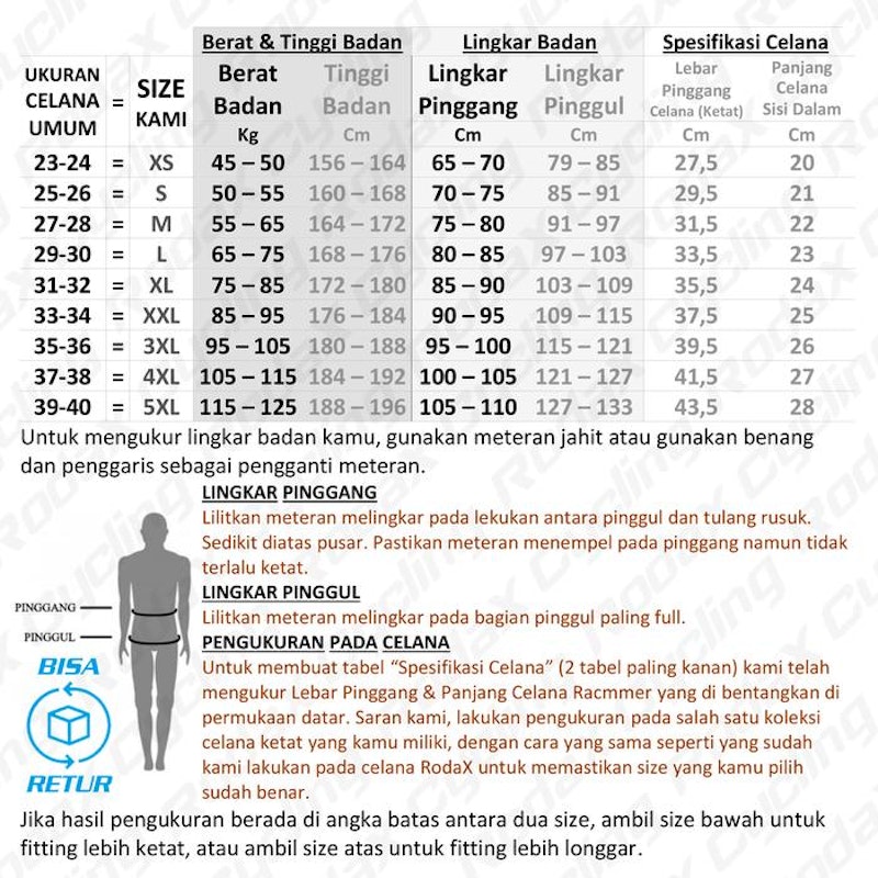 RodaX Core Cargo Bibshorts 5