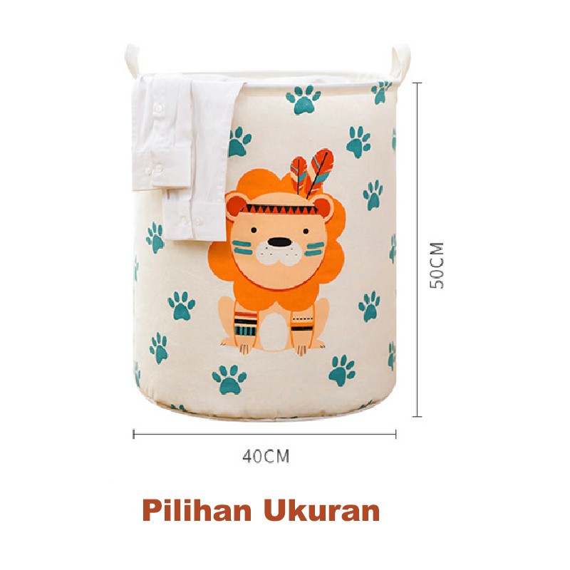 Halu  Keranjang Baju Cucian Kotor Laundry HSB204