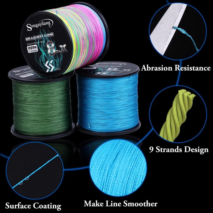 Sougayilang Braided Line 8x+X 5