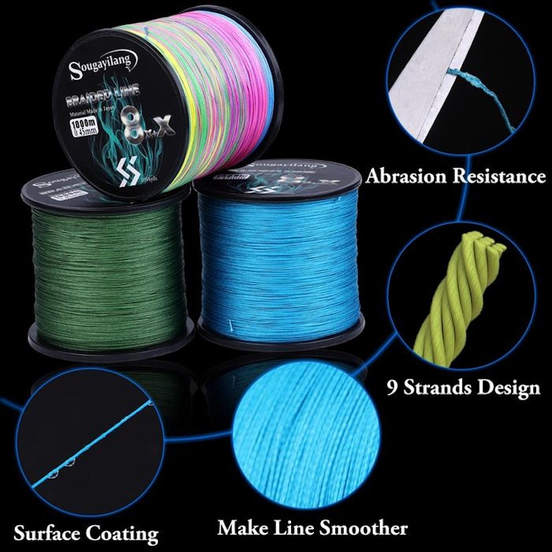 Sougayilang Braided Line 8x+X 5