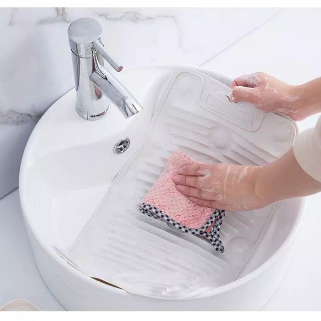  Papan Cuci Baju Serbaguna Silikon Lipat