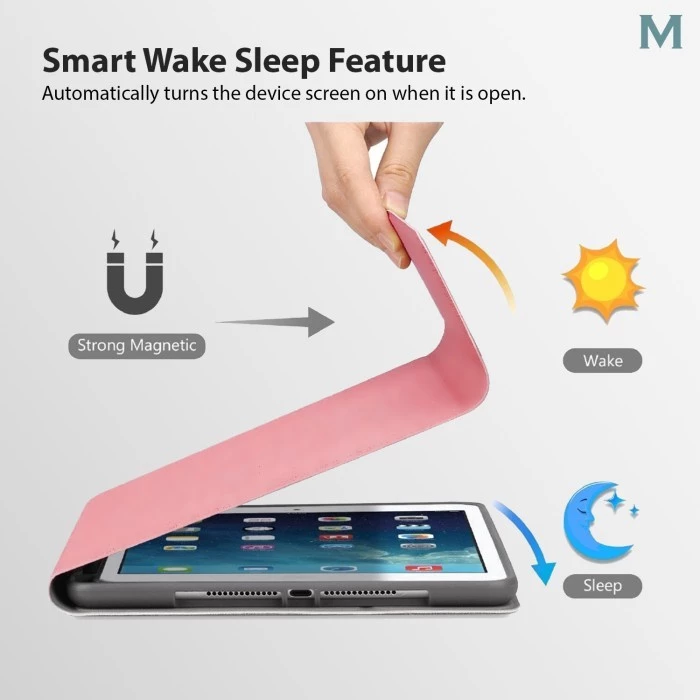 Mils Technologies Mils Technologies Touchpad Keyboard Case for iPad 7/8/9